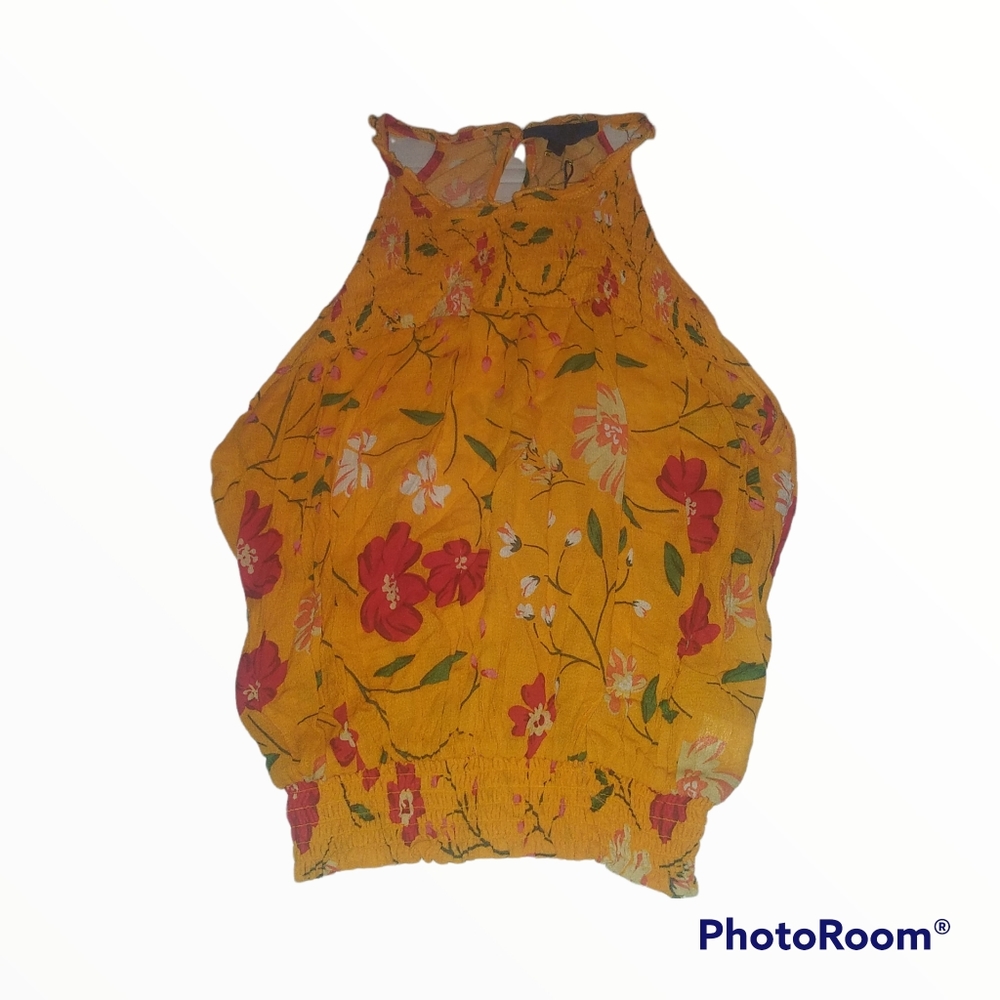 4/$25 NWT Floral Sleeveless Top